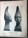 zz-lusc19,tafel 051 benin nigeria,frau-bronze-gedenkkopf